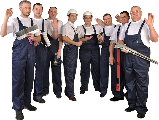 Электрики, команда специалистов, команда электриков